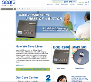 Sears Link2Life Website Developed by 4word Systems